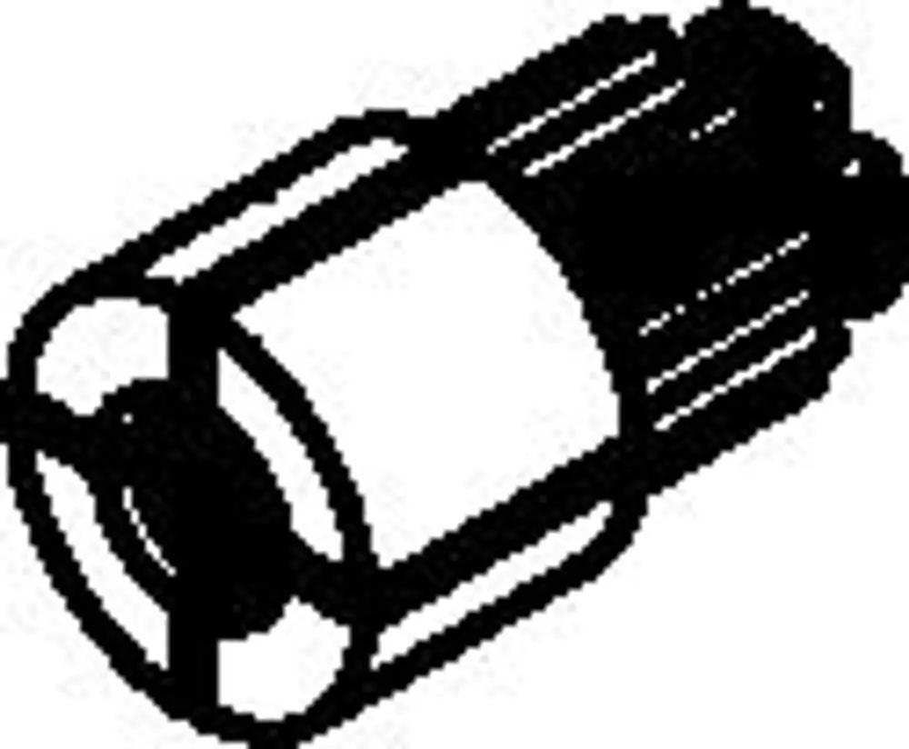 Kunststoffadapter von HANSA, zylindrische Form mit Anschlussmöglichkeit, geeignet für verschiedene Anwendungen in der Sanitärtechnik.